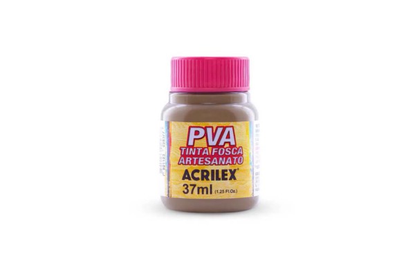 TINTA PVA FOSCA 37ML ACRILEX CAPUCCINO 